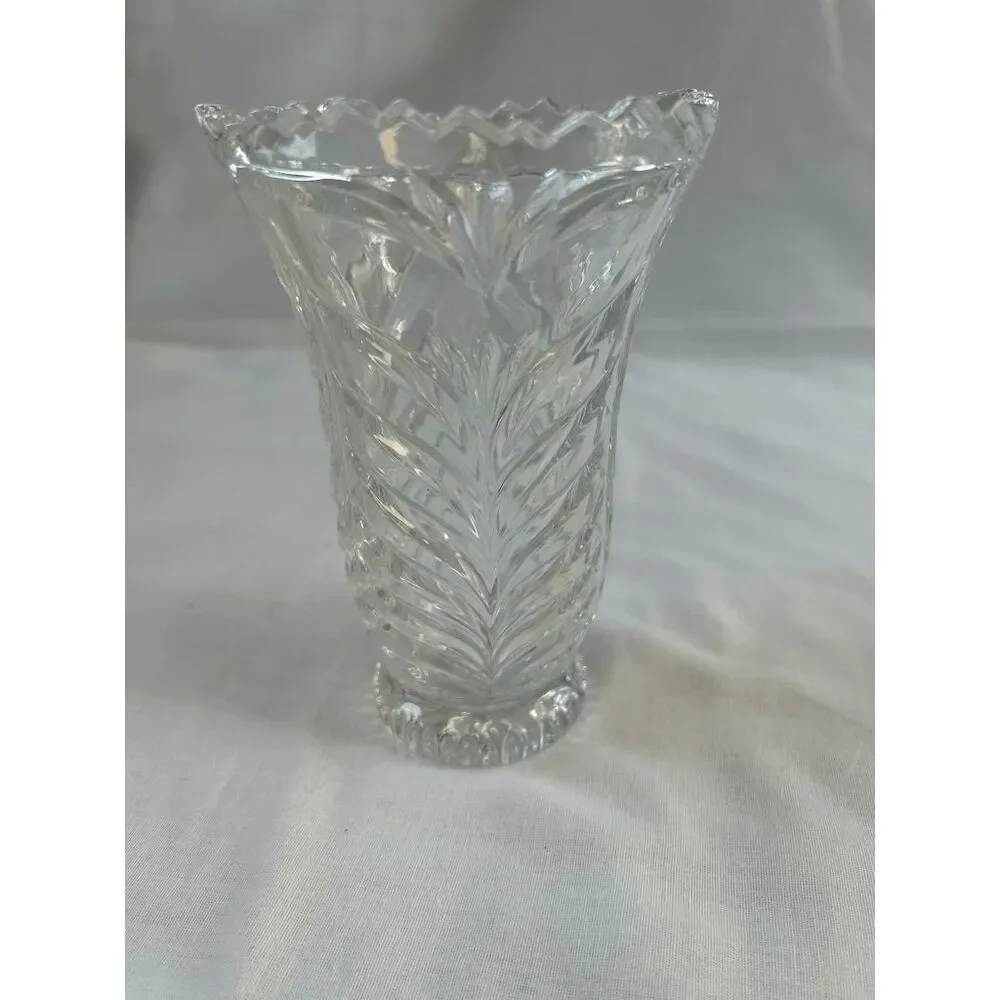 Vintage Crystal Clear 24% Lead Crystal 6
